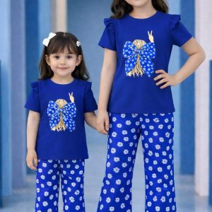 Half Sleeve T-shirt and Pant Set