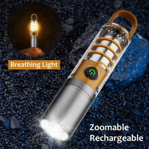 X-10 Rechargeable Camping Flashligh