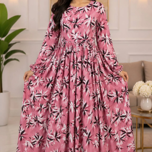 Print Kuci Gown