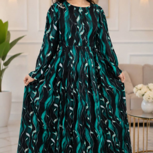 Print Kuci Gown