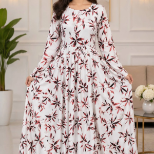 Print Kuci Gown