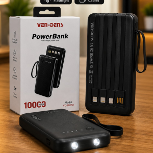 VEN-DENS 10000mAh Smart Power Bank.