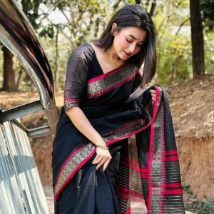 Japani Silk Sharee with Blouse Piece