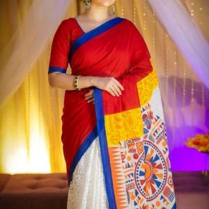 Japani Silk Sharee with Blouse Piece