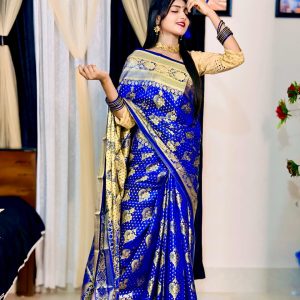 Soft Silk Katan Sharee.